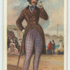 A man of fashion, 1844.