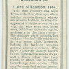 A man of fashion, 1844.