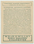 A courtier, sixteenth century.