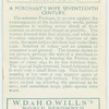 A merchant's wife, seventeenth century.