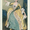 A lady, about 1750.