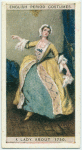 A lady, about 1750.
