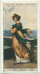 A lady, about 1800.