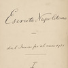 Eserato Napoletano da Inclar final anno 1735