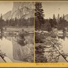 Mirror view of El Capitan, Yosemite Valley, Mariposa County, Cal.