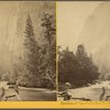 Outline of the Cathedral Rocks, Yosemite Valley, Mariposa County, Cal.
