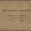 The Peabody Obsequies. [Portrait of Queen Victoria.]