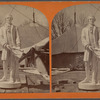 Marble statue, John Hancock.