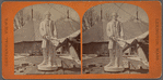 Marble statue, John Hancock.