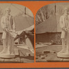 Marble statue, John Hancock.