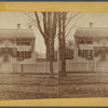 Lexington. [Old house opposite the Common, "Press Headquarters."]