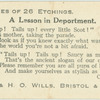 A lesson in deportment.