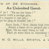 An uninvited guest.