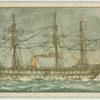 Queen Victoria. 1837-1901. [The battleship "Sanspareil."]