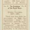 Queen Victoria. 1837-1901. [The battleship "Sanspareil."]