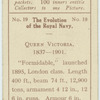 Queen Victoria. 1837-1901. [H.M.S. Formidable.]