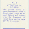 At the time of Richard I.