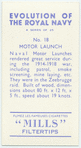 Motor launch.