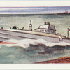Coastal motor boat.