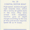 Coastal motor boat.