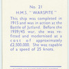 H.M.S. "Warspite."