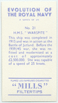 H.M.S. "Warspite."