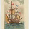 A sixteenth century warship.