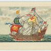 A galleon-built English ship, 1588.