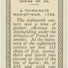 A third-rate Man-of-War.