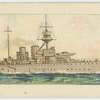 H.M.S. "Vindictive" British cruiser.