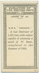 H.M.S. "Amazon."