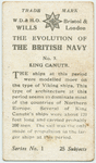 King Canute.