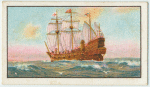 A Galleon. Queen Elizabeth, 1600 A.D.