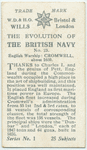 English Warship : Cromwell, about 1660.