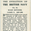 Bomb Ketches. James II. 1685-1688.