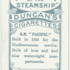 S.S. "Pacific."