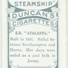 S.S. "Atalanta."
