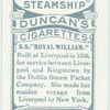 S.S. "Royal William."