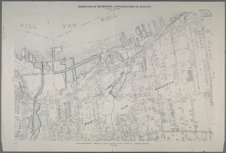 Sheet No. 9. [Includes Street, New Street, Jewett Street in