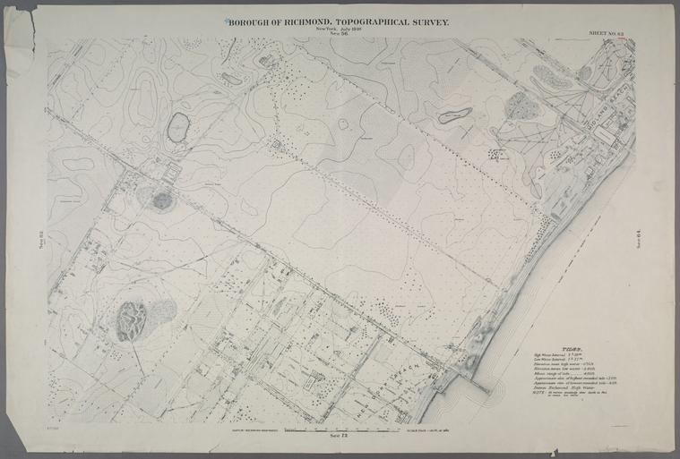 Sheet No. 63. [Includes Midland Avenue and Lincoln Avenue in Midland ...