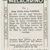 Jung Afrika beim Frühstück.