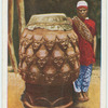 Palaver-Trommel in Kamerun.