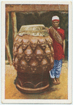 Palaver-Trommel in Kamerun.