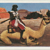 Sudankrieger auf dem Reitkamel.