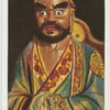 Buddhistische Götterbilder. Bodhidharma.