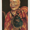 Buddhistische Götterbilder. Der Tigerbändiger.
