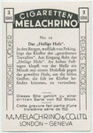 Das "Heilige Holz."