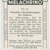 Chinesische Schauspielerpuppen. Der Zauberer.