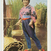 Japanerin in Hosentracht.