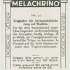 Tragbahre für Personenbeförderung auf Madeira.